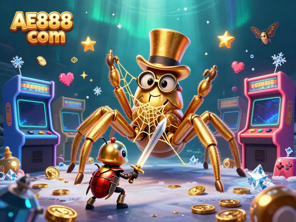 Experience the thrill of AE888 com with in-depth casino gaming visual in an enriched 3D illustration.