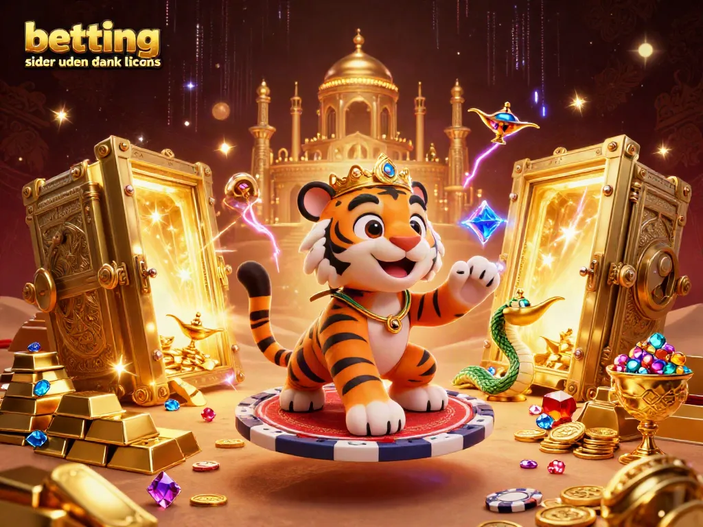 Engage with dynamic sports betting at betting sider uden dansk licens with golden treasures and casino elements.