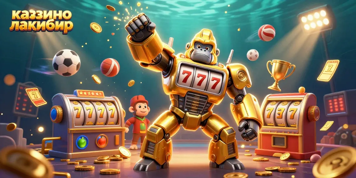 Engage in thrilling gaming at казино лакибир with vibrant 3D characters and dynamic casino elements.