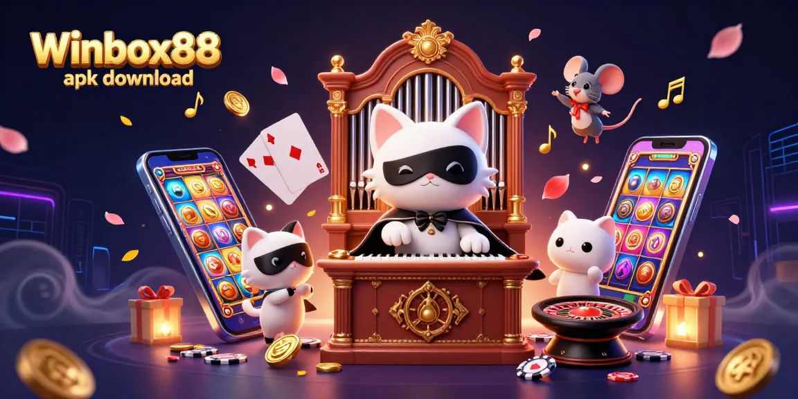 Engage with the Winbox88 apk download while enjoying vibrant casino imagery and dynamic gameplay elements.